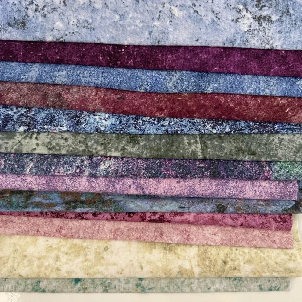 Cotton Quilting 13 Pc Fat Quarter Lot Stonehenge Sunshine Cottage Northcott